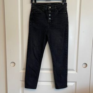Banana Republic Ankle length High Rise Skinny Jeans Pants size 27